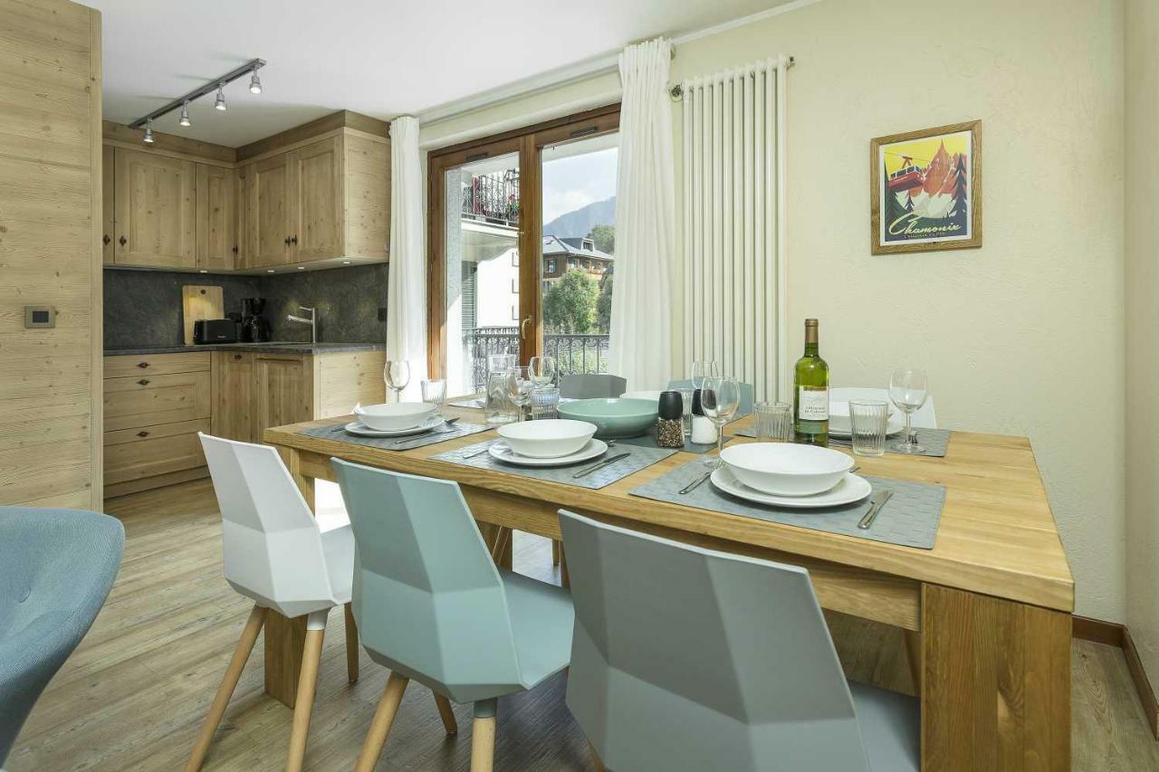 Apartment Ensa - Alpes Travel - Central Chamonix - Sleeps 4 エクステリア 写真